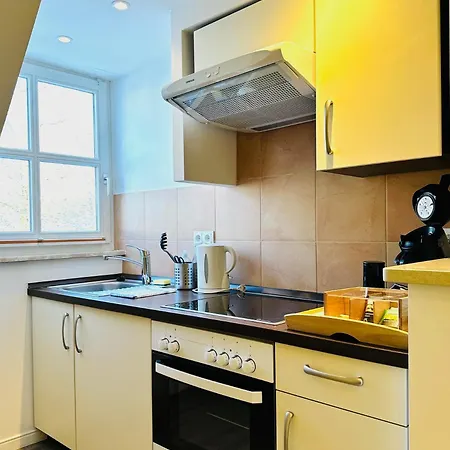Apartmán Kiefern Apartment- Parkplatz- Waschmaschine *